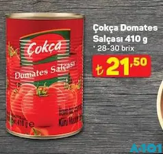 ÇOKÇA DOMATES SALÇASI 410 G fiyat ve kampanya bilgisi